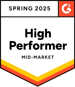 G2 Spring Awards 2025 : High Performer
