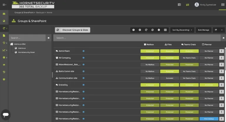 365 Total Backup Configuration 