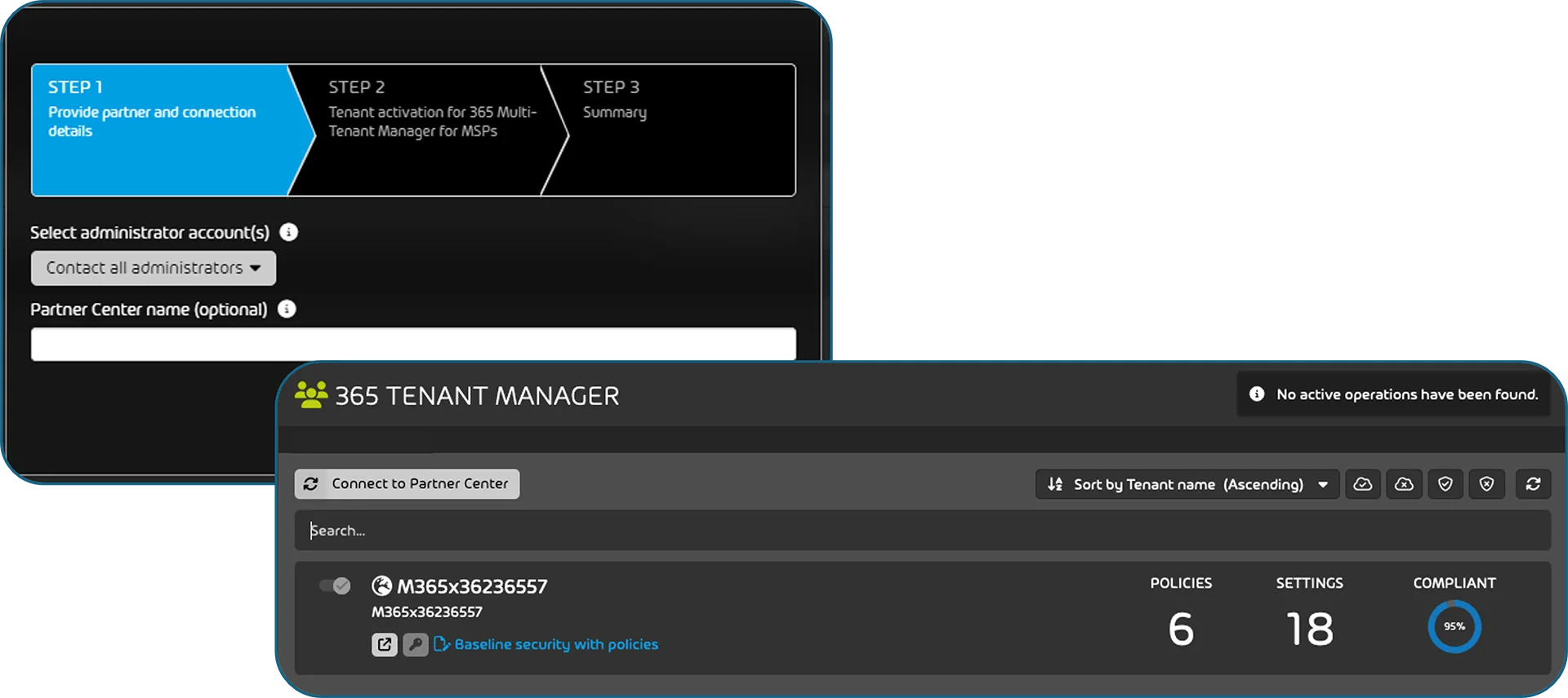 365 Multi-Tenant Manager Screenshot