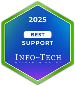 Info-Tech Research Group Best Support 2025