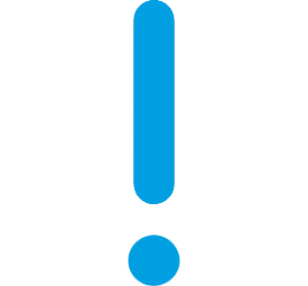 AI Recipient Validation Icon : Exclamation Mark