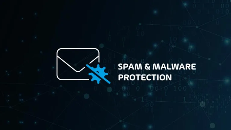 spam and malware protection