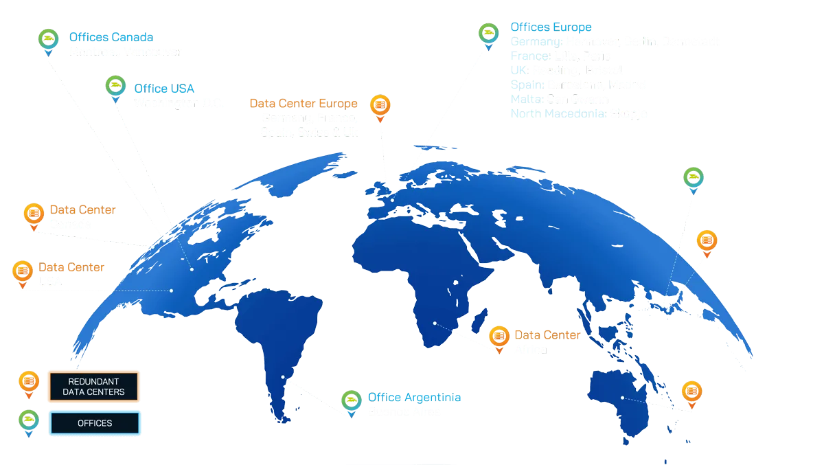 ABOUT US World Map 2025