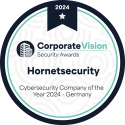CorporateVision Security Awards : Cybersecurity Company of the Year 2024, Germany