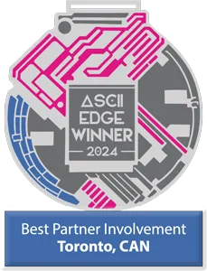 2024 34 ASCII Edge Winner Best Partner Involvement Toronto Canada png