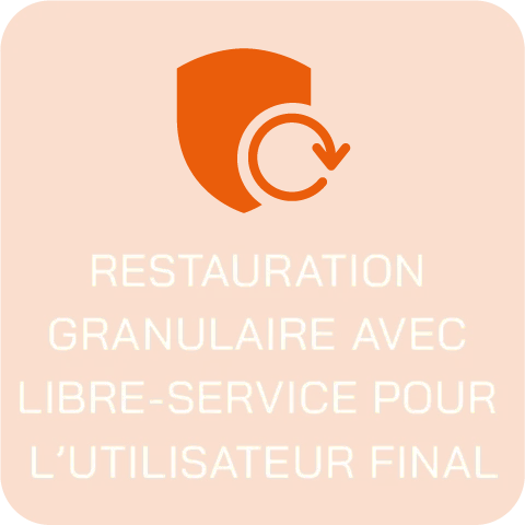 Granular Recovery with End User self service
