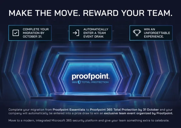 Essentials Migration Proofpoint Essentials Migration marketing Promo Flyer