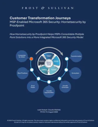 Analyst relations Frost & Sullivan: Customer Transformation Journey 2026 Cover