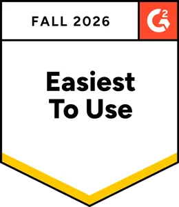 Awards G2 Award Fall 2026 : Easiest to use
